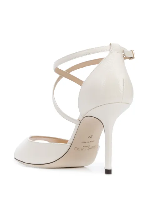 jimmy choo emsy 85 white