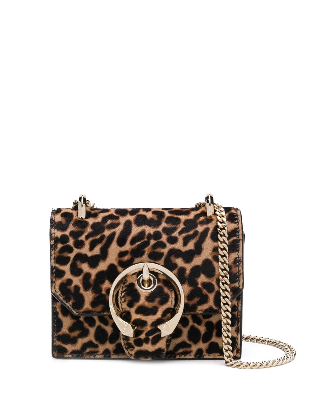 Jimmy choo hot sale leopard bag