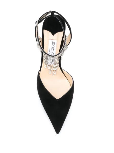 Shop Jimmy Choo Birtie 85mm pumps with 