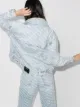 Alexander Wang Falling Back logo-print denim jacket