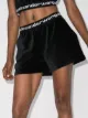 Image 2 of Alexander Wang logo waistband shorts