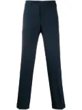 Canali slim tailored trousers - Blue
