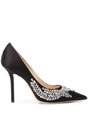 Love 100mm crystal-embellished pumps by Jimmy Choo, available on farfetch.com for $975 Rita Ora Shoes SIMILAR PRODUCT