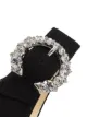 Jimmy Choo Gin crystal-buckle flats