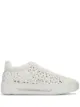 Image 1 of René Caovilla rhinestone-embellished cut-out sneakers