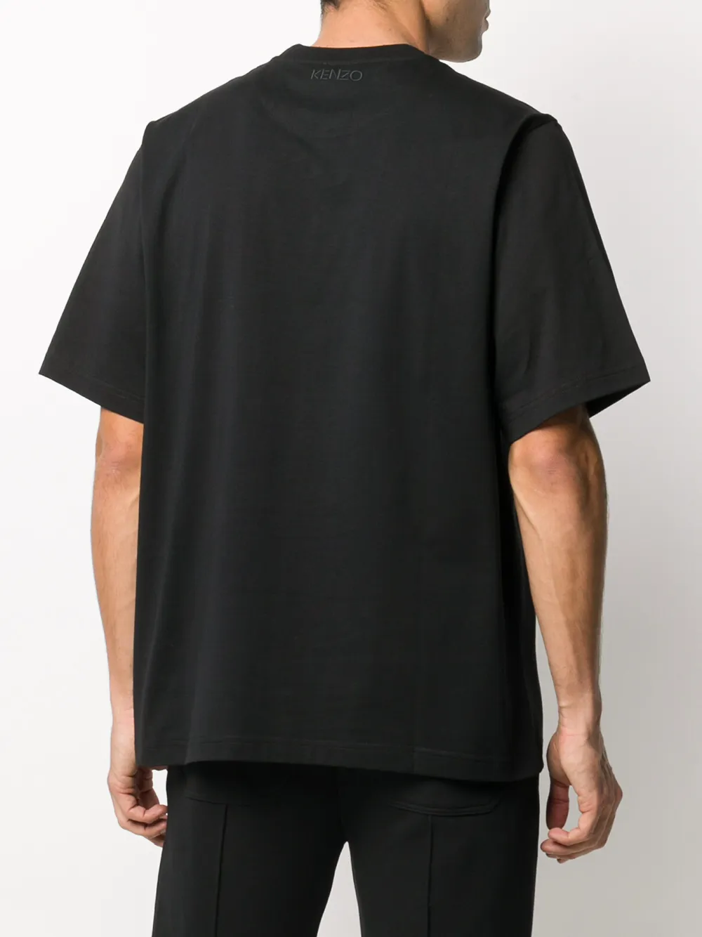 фото Kenzo футболка с графичным принтом