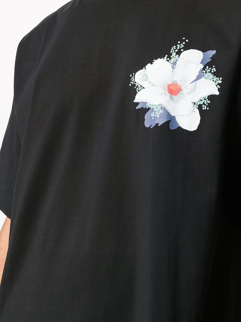 фото Kenzo футболка с графичным принтом