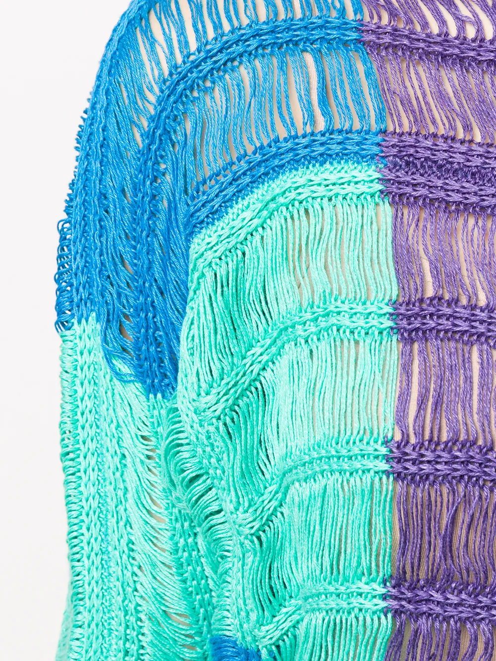 Alberta Ferretti Ruimvallende top Groen