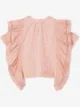 Burberry Kids بلوزة مزينة بكرانيش
