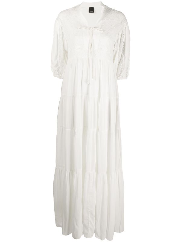 pinko white dress