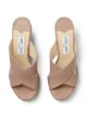 Jimmy Choo Dovina woven wedge sandals