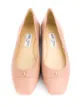 Jimmy Choo Gisela square-toe ballerina shoes