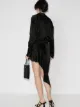 Alexander Wang twist-front silk mini dress