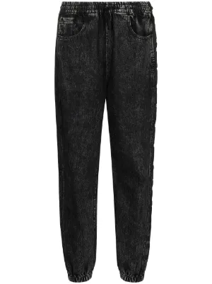 alexander wang logo tape jogger