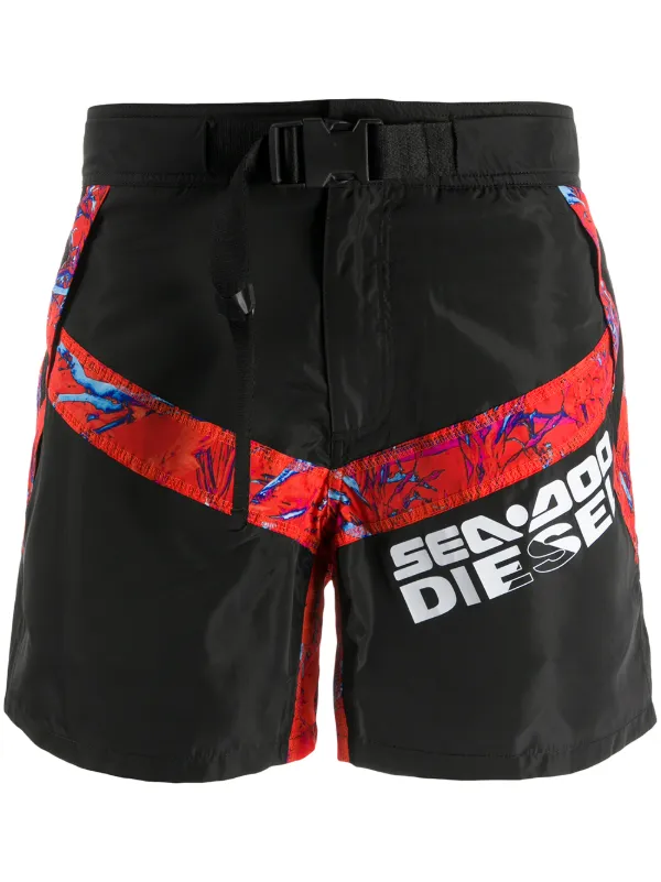 buckle swim trunks