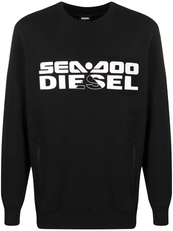 diesel black sweatshirt