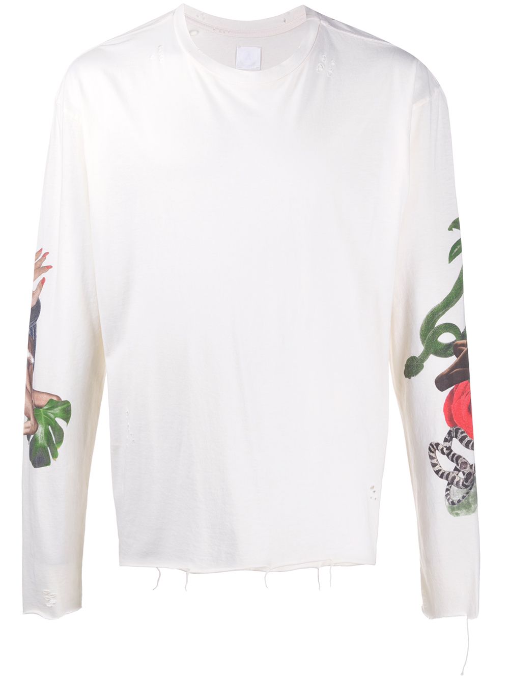 фото Alchemist long-sleeved ripped t-shirt