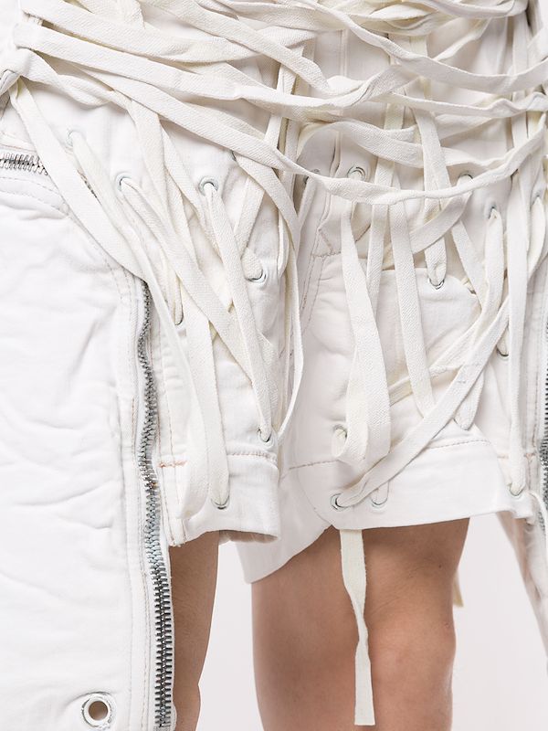 Rick owens lace shorts Outlet