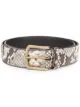 Image 1 of Anderson's snakeskin print belt