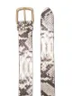 Image 2 of Anderson's snakeskin print belt