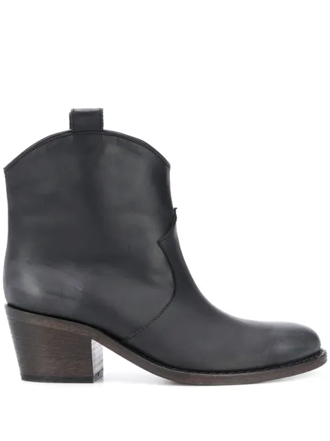Via Roma 15 side-tab ankle boots