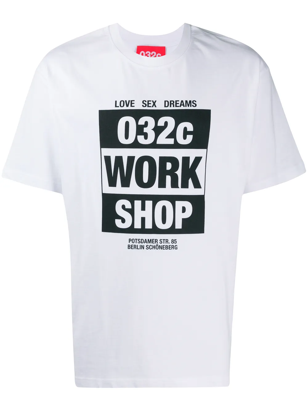 032c футболка с логотипом