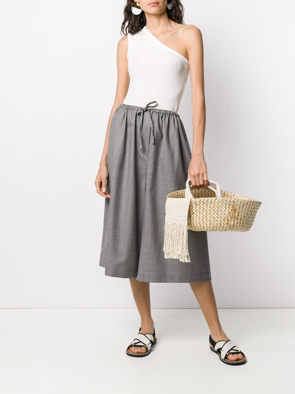 фото Loewe cropped wide leg trousers