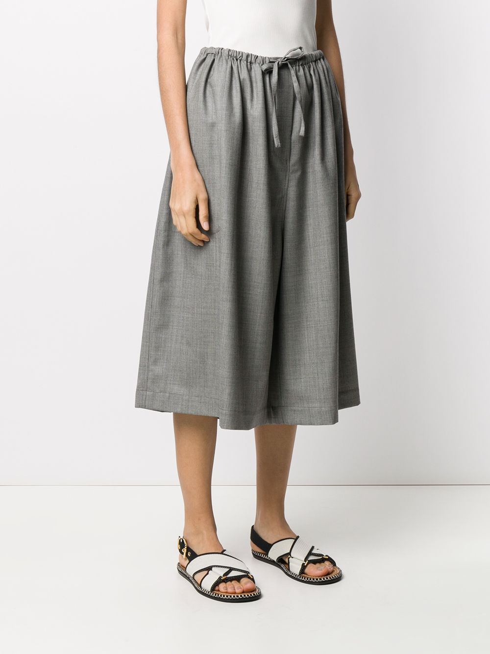 фото Loewe cropped wide leg trousers