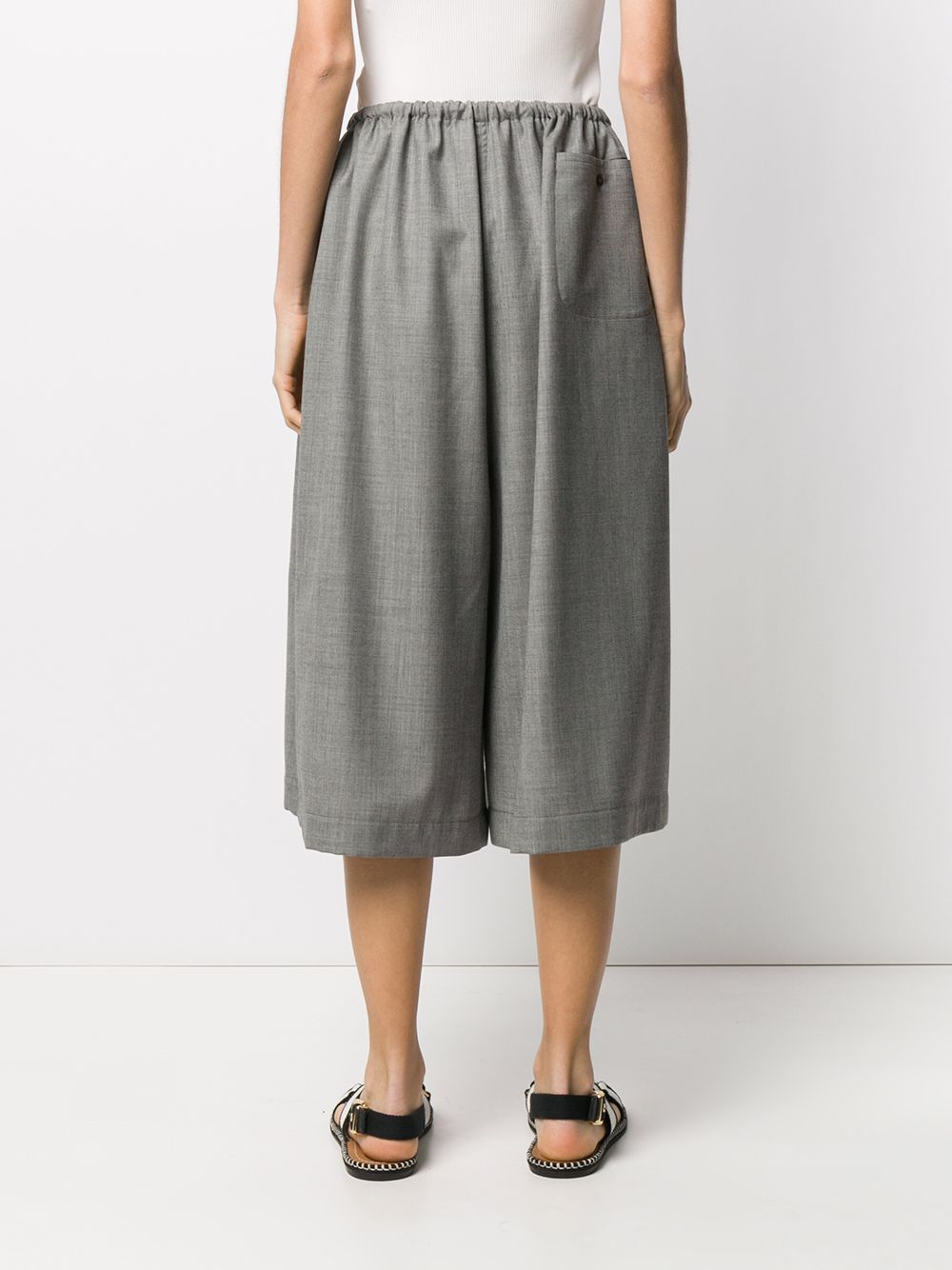 фото Loewe cropped wide leg trousers