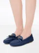 Prada bow detail loafers