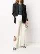 الصورة 2 من Off-White بنطال بأجزاء مفرغة وتصميم فلير