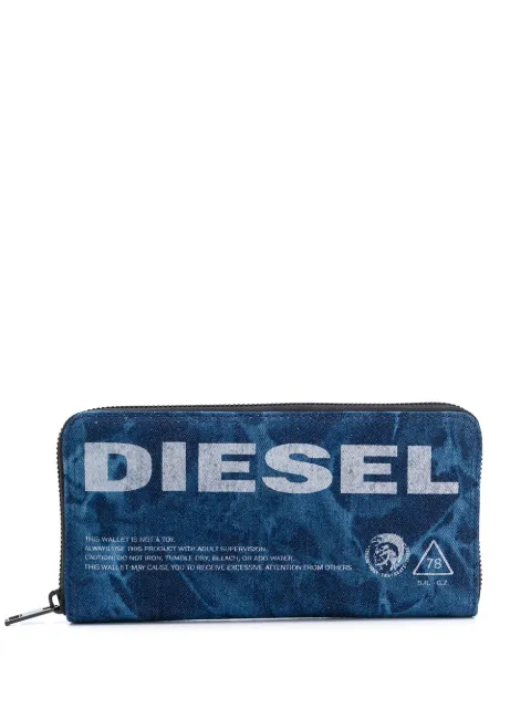 Diesel cartera con logo bordado