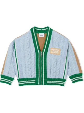 burberry sweater kids green