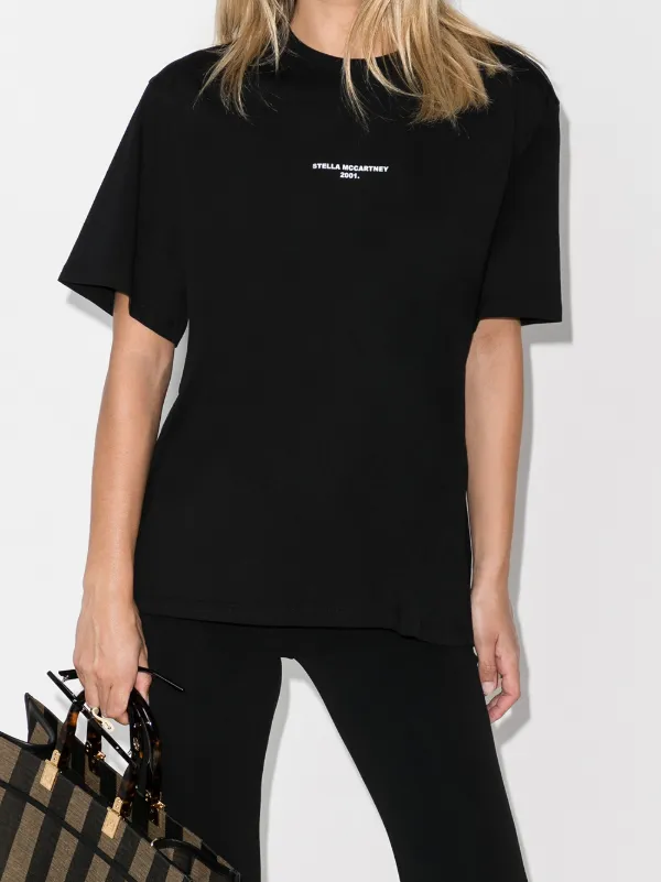 Tシャツ・カットソー STELLA MCCARTNEY Woman T-Shirt Black 6J02733SPY52 1000 STELLA MCCARTNEY: T-shirt woman - Black | Stella McCartney t