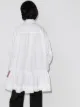 Simone Rocha lace-hem puff-sleeve blouse
