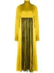 Image 1 of Roksanda fringe detail front silk dress