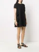 RedValentino فستان معتدل المقاس مزين بكرانيش
