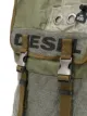Diesel logo foldover backpack