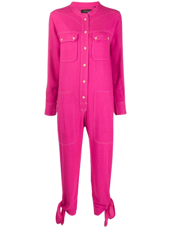 isabel marant pink jumpsuit
