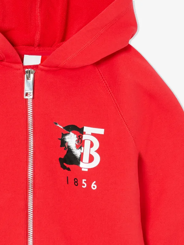 red graphic hoodie