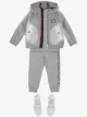 الصورة 2 من Burberry Kids جاكيت بغطاء رأس وشعار الماركة