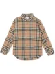 Image 1 of Burberry Kids Vintage Check cotton poplin shirt