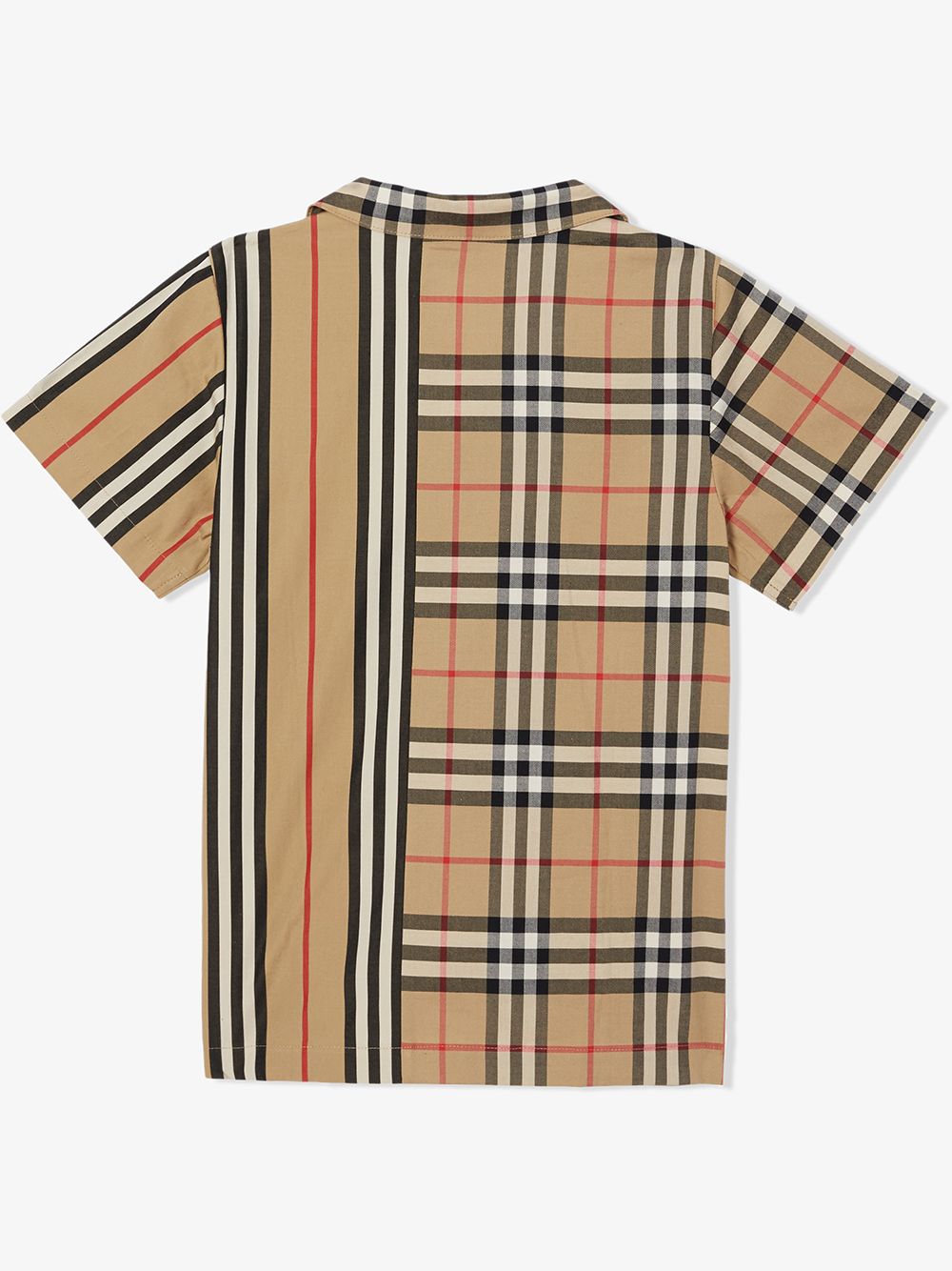 фото Burberry kids рубашка в клетку