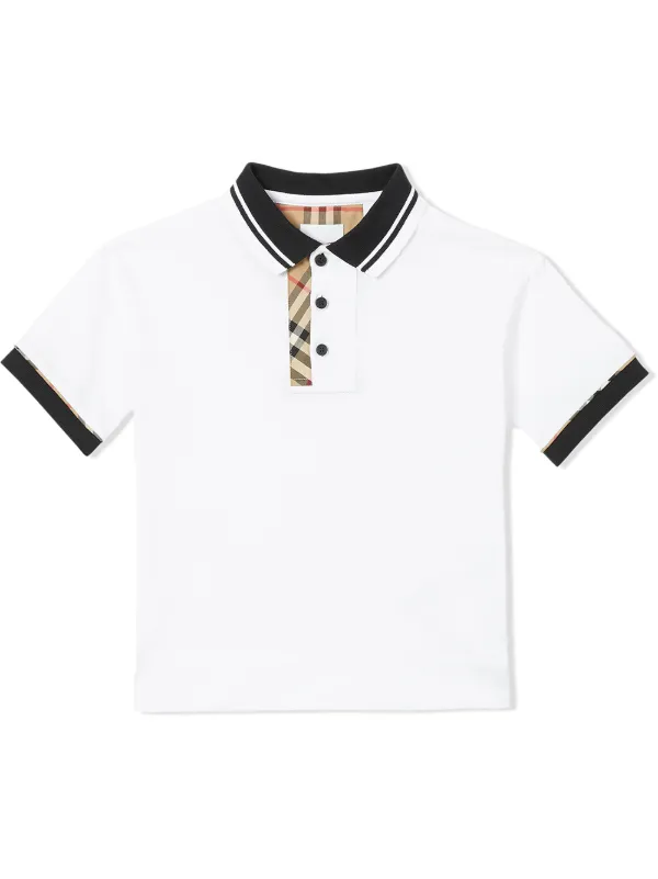 baby boy burberry polo shirt