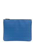 DELAGE Pochette Plate GM clutch bag - Blue