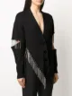 Christopher Kane crystal cupchain cardigan