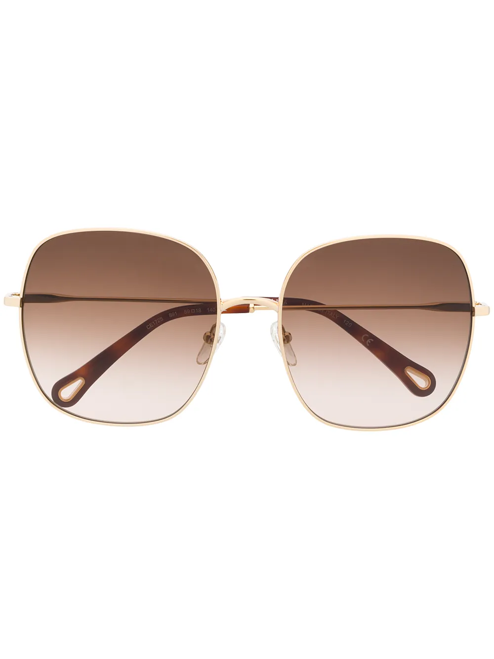 chloe tortoise shell sunglasses