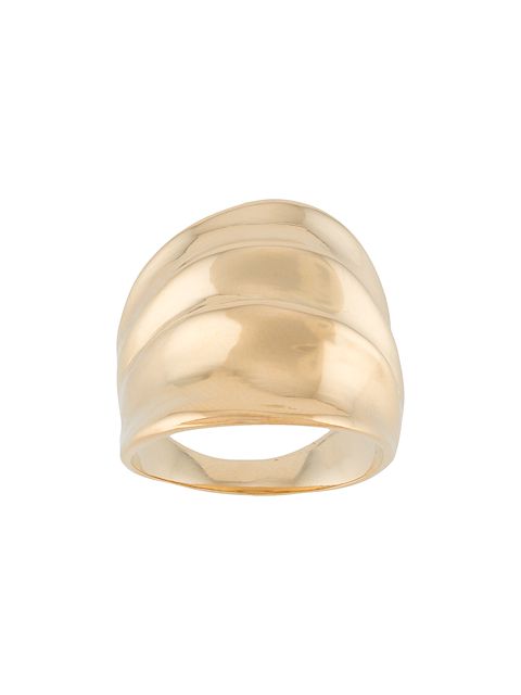 Annelise Michelson polished Draped ring