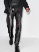 Image 2 of Y/Project tulle-panel tailored trousers
