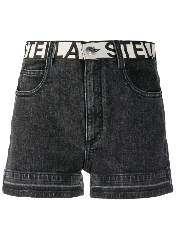 stella mccartney denim shorts